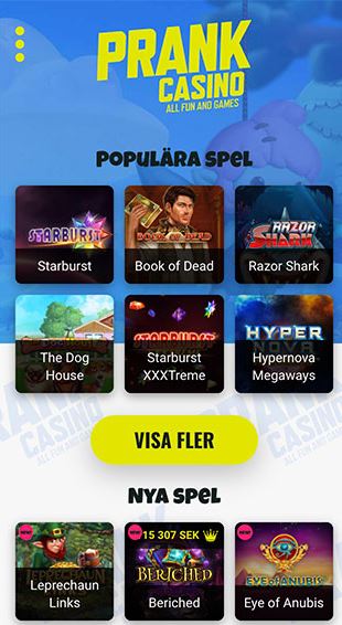 Käytä mobiiliversiota pelataksesi suosittuja slotteja